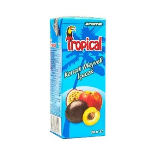AROMA 200 ML TROPİCAL KARIŞIK MEYVELİ İÇECEK. ürün görseli