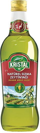KRİSTAL SIZMA DOLGUN GÜÇLÜ 500 ML ZEYTİNYAĞI CAM. ürün görseli