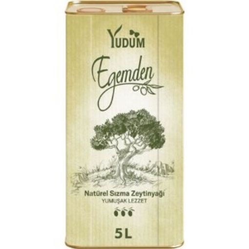 YUDUM SIZMA  EGEMDEN 5 LT ZEYTİNYAĞI. ürün görseli