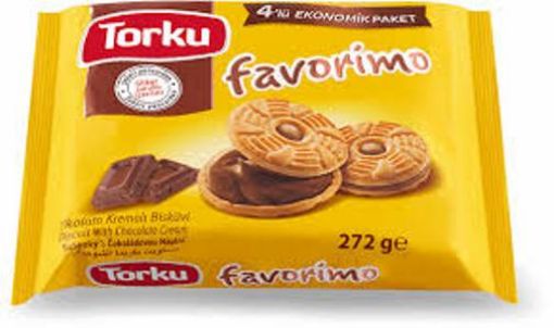 TORKU ÇİKOLATA KREMALI BİS. 4'LÜ 244 GR. ürün görseli