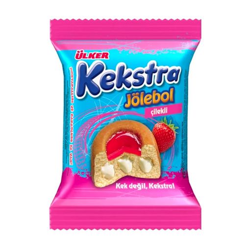 ÜLKER KEKSTRA  ÇİLEK JÖLEBOL 40 GR. ürün görseli