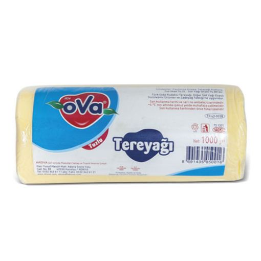 OVA TEREYAĞI 1 KG RULO TUZLU. ürün görseli