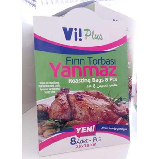 Vİİ PLUS YANMAZ FIRIN TORBASI 8'Lİ. ürün görseli