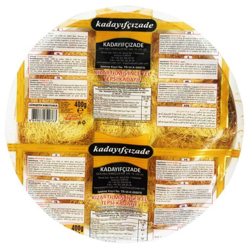 KADAYIFÇIZADE TEPSİ KADAYIF 400 GR. ürün görseli