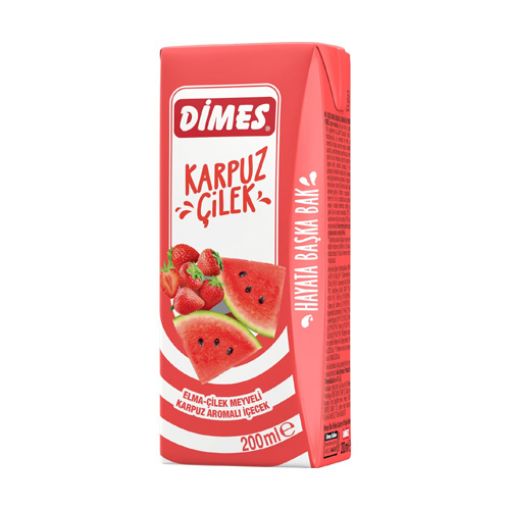 DİMES 200 ML KARPUZ-ÇİLEK MEYVELİ İÇECEK. ürün görseli