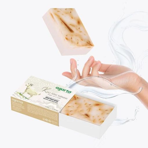 AGARTA DOĞAL EL YAPIMI KEÇİ SÜTÜ SABUN 150 GR. ürün görseli