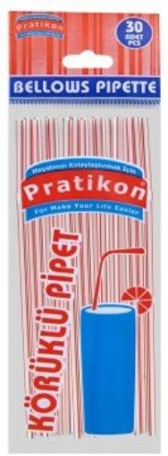 PRATİKON KÖRÜKLÜ PİPET 30'LU. ürün görseli