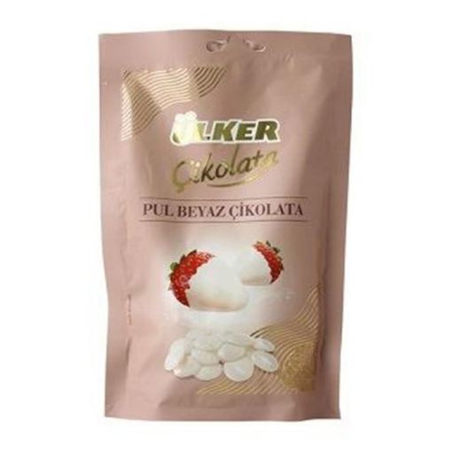 ÜLKER PUL ÇİKOLATA BEYAZ  100 GR. ürün görseli