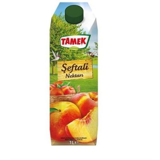 TAMEK ŞEFTALİ 1 LT NEKTAR. ürün görseli
