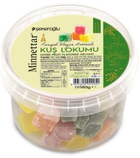 ŞEKEROĞLU KUŞ LOKUMU 180 GR. ürün görseli