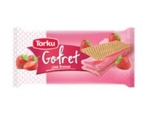 TORKU GOFRET 100 GR ÇİLEKLİ. ürün görseli