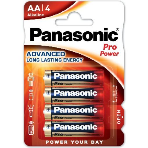 PANASONIC KALEM PİL  1,5 VOLT PRO 4 LÜ. ürün görseli