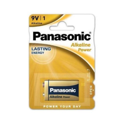 PANASONIC ALKALİN PİL 9 VOLT POWER. ürün görseli