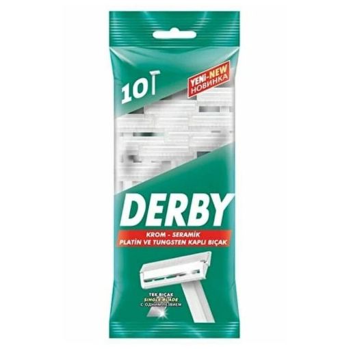 DERBY TEK BIÇAK 10'LU POŞET. ürün görseli