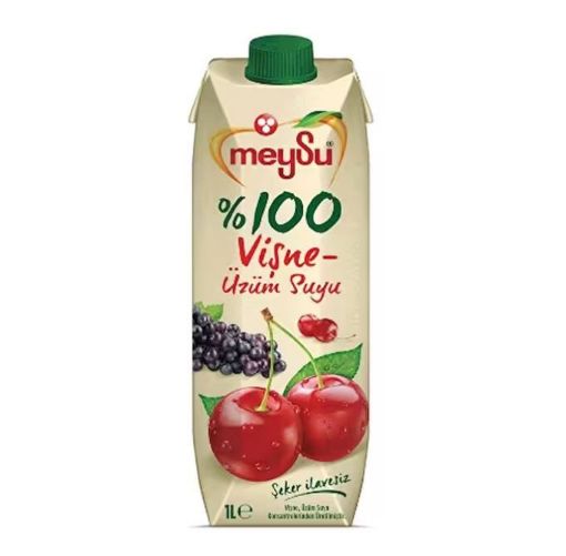 MEYSU M.SUYU %100 1LT VİŞNE&ÜZÜM. ürün görseli