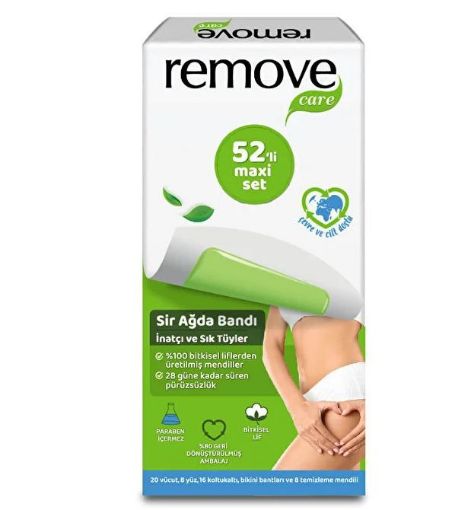 REMOVE MAXİ SET AĞDA BANDI 52'Lİ İNATÇI TÜYLER. ürün görseli
