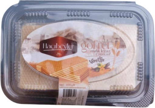 HACIBEYLER VANİLYALI GOFRET 400 GR. ürün görseli